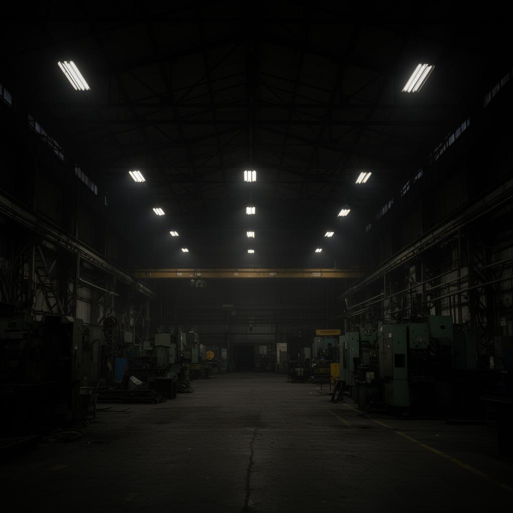 Arena com iluminação inadequada