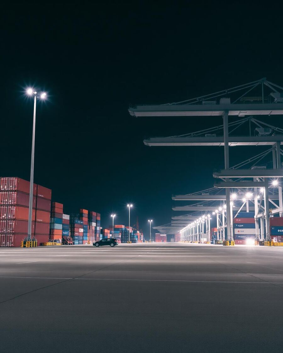 Portos, aeroportos e infraestrutura