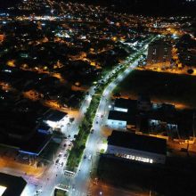 Iluminação LED cidade de Caçapava SP