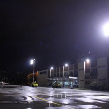 Iluminação LED para aeroportos campo de marte
