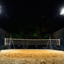 Iluminação LED para quadra de tênis vôlei campo de futebol