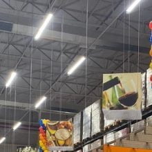 Iluminação Led Supermercado Assai - SX Lighting