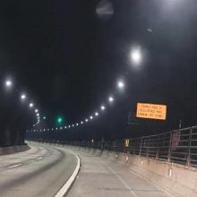 Iluminação led túnel rodovia ccr - morro agudo - SX Lighting